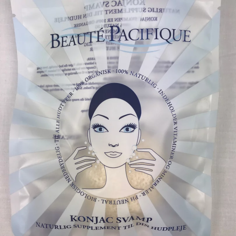 Konjac Sponge, white