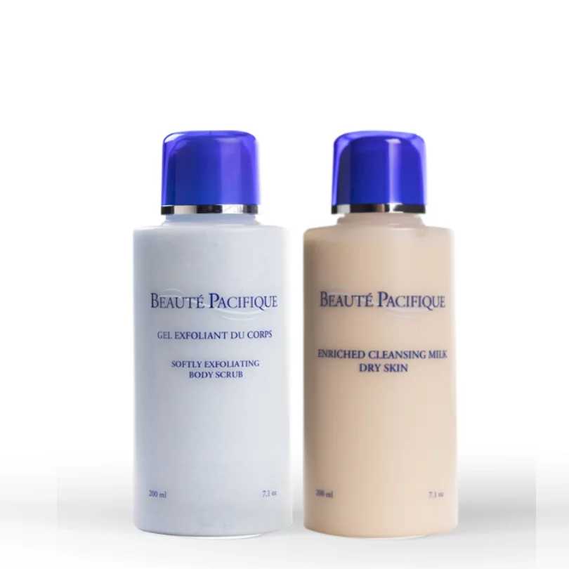 Body scrub + Rensemælk, alle hudtyper